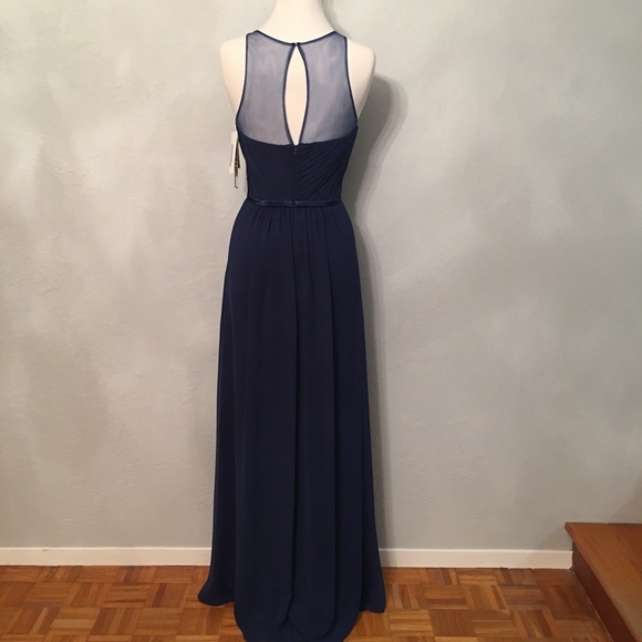 Aspeed, Elegant Evening gown, Navy Blue, Size XL - Picture 4 of 7